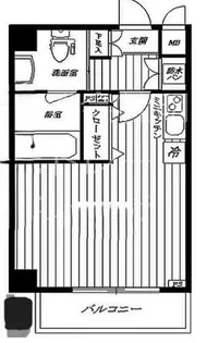 ヴァレッシア尾久シティII【5階】の間取り