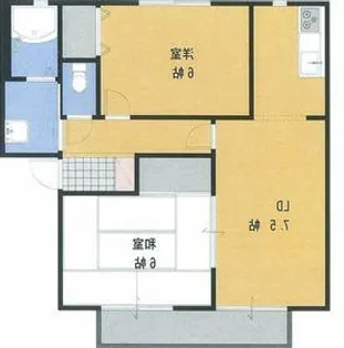 ファミーユ・サイトウ【2階】の間取り