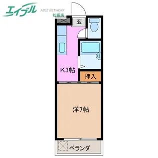 マイハウスあつみ【2階】の間取り