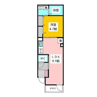 Lotus【1階】の間取り