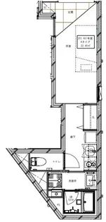 ミライズ中野江原町【2階】の間取り