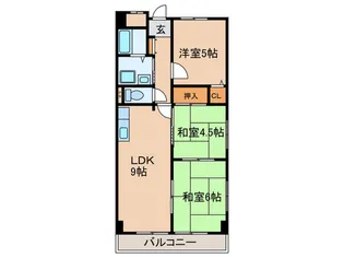 ニノミヤ大井戸ビル【5階】の間取り