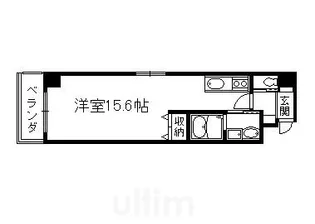 リンツ御池【4階】の間取り