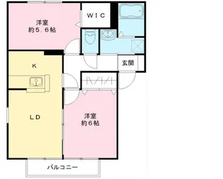 グレースハイツ B【1階】の間取り