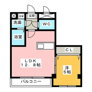Coq Gasseau【1階】の間取り