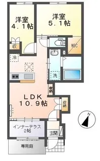 フラーゴラ(Fragola)【1階】の間取り