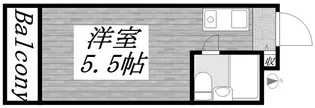メゾン・ド・エクラン【4階】の間取り
