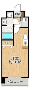 エクセレント上新15【10階】の間取り