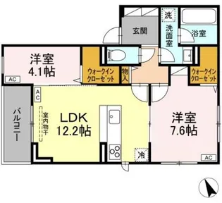 CASA de MaNa 吉祥寺 1【3階】の間取り