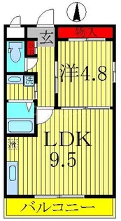 プロニティハイム【3階】の間取り
