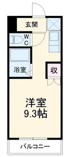 磐田グレイス第5マンション【2階】の間取り