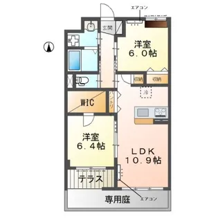 (仮称)流山市駒木マンション【1階】の間取り