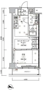 ARCOBALENO HASUNEII【4階】の間取り