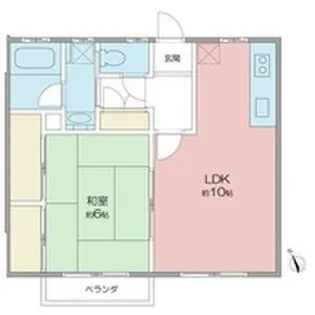 マイタウンII【2階】の間取り