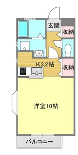 サンフローリーヒル日光【2階】の間取り