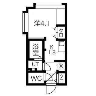 ピュア東彩館 VI【2階】の間取り
