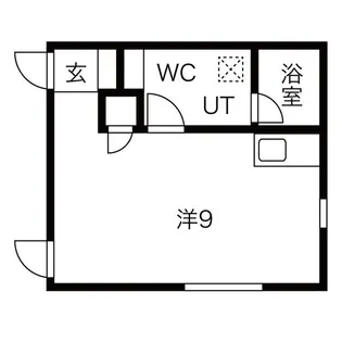 Pre cher(プリシェール)八田【1階】の間取り