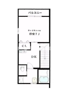 桜レジデンス【2階】の間取り