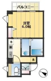 ヌーべル・コート西新宿【2階】の間取り