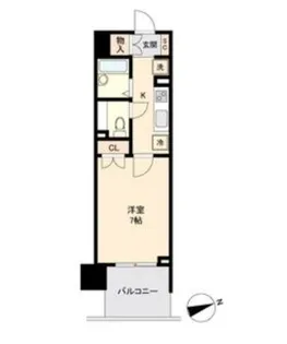 HF仙台長町レジデンス【4階】の間取り