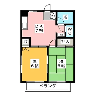 スターライツ【1階】の間取り