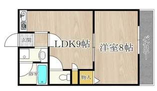 ブランチ613【2階】の間取り