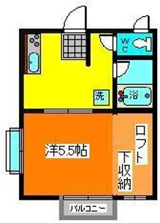 パークハイツ泉【2階】の間取り
