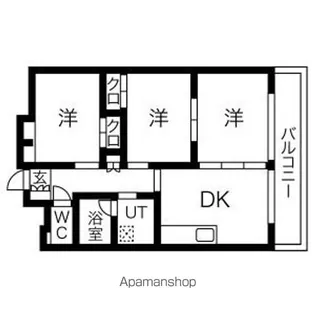 Grand Cha’teau III【1階】の間取り