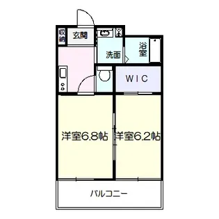 CITYHOUSE in 武雄【3階】の間取り