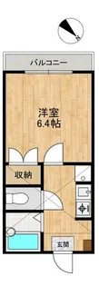 スクエアー21【2階】の間取り