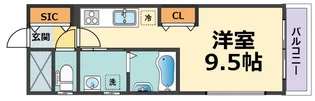 RyowaResidence【6階】の間取り
