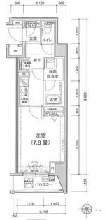 アイルルシェール錦糸町【5階】の間取り