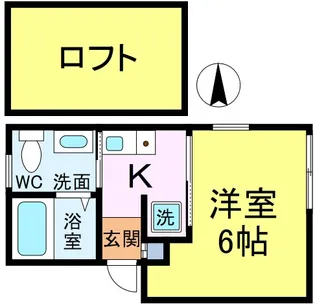 フォルトゥーナ新小岩【1階】の間取り
