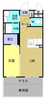 フルール【1階】の間取り
