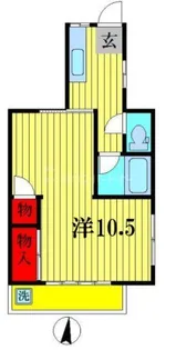 井上マンション【2階】の間取り