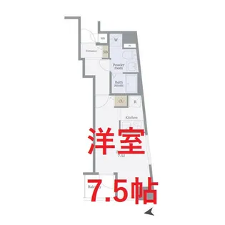 ARTESSIMO ASOLA【5階】の間取り
