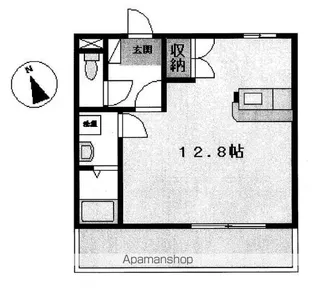 グランアシューレ【1階】の間取り