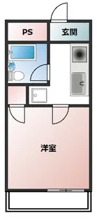 ハイツユニティ【2階】の間取り
