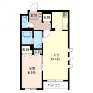 maison de noel【3階】の間取り