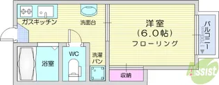 ダルトンハウス2【2階】の間取り