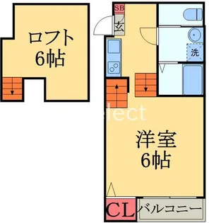 メゾン本千葉【1階】の間取り