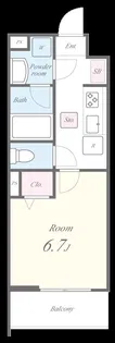 アール シティー【1階】の間取り