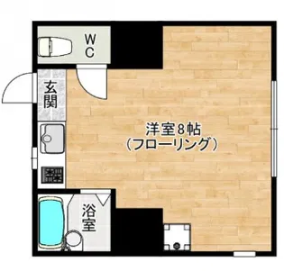 ウエストフィル【3階】の間取り