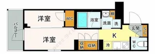ACP RESIDENCE 中延【1階】の間取り