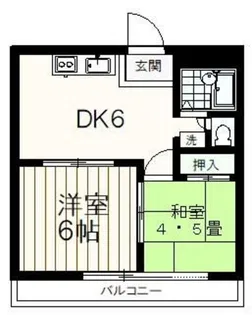 グリーンハイム小川【3階】の間取り