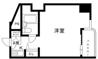 プラティーク新宿曙橋【3階】の間取り