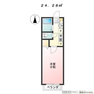 ビオラハイム【2階】の間取り