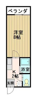 三枝ビル【2階】の間取り