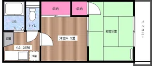 シティーシャトレS・Y【1階】の間取り