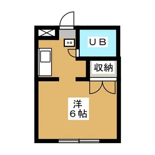 メゾン御塔坂【2階】の間取り